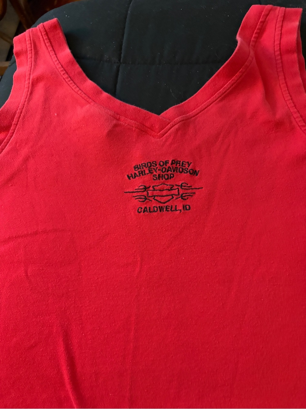 Harley Davidson sleeveless top - Picture 2 of 4